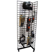 Slatgrid Four Way Merchandiser - 6ft High