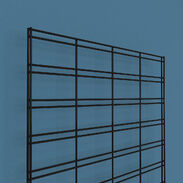 Slatgrid Panel 2' x 4' Black