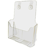 Slatwall Brochure Holder 8.5"W x 11"H