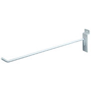 Slatwall Hook - 12" White