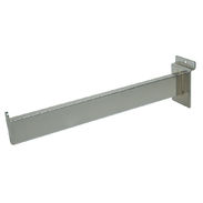 Slatwall Rectangular Faceout 12" - Chrome