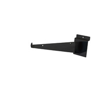 Slatwall Shelf Bracket 10" Black