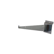 Slatwall Shelf Bracket 10" Chrome