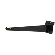 Slatwall Shelf Bracket 14" Black