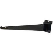 Slatwall Shelf Bracket 16" Black