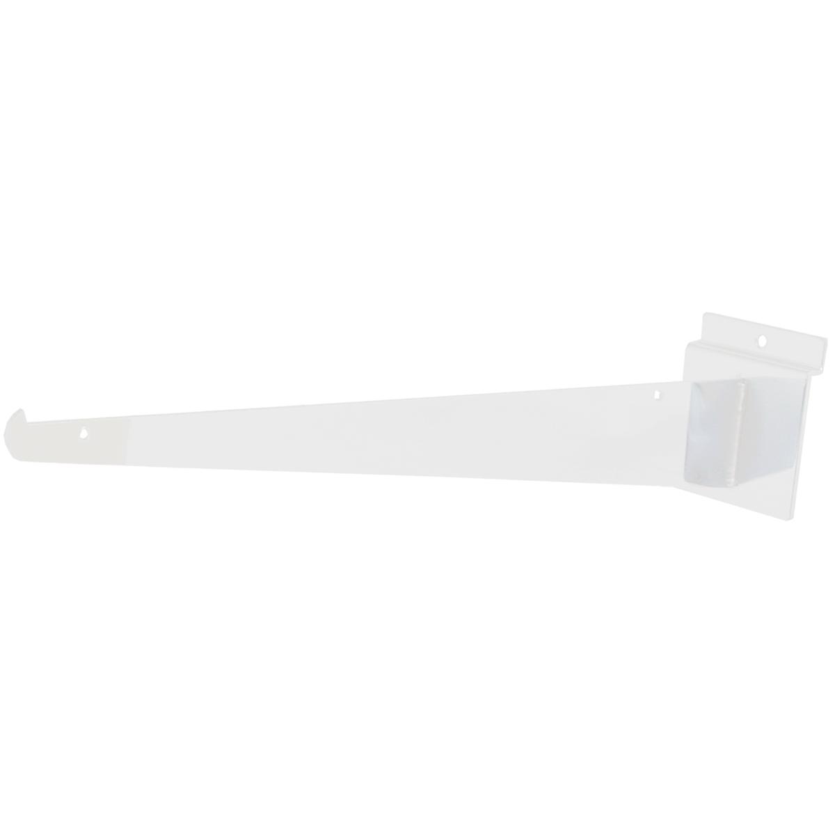 Slatwall Shelf Bracket 16"L White