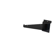 Slatwall Shelf Bracket 8" Black