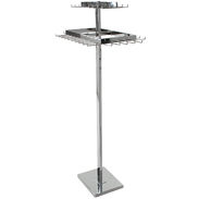 Tie Rack and Belt Rack - 2-Tier Adjustable