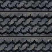 Tire Tread Slatwall Panel