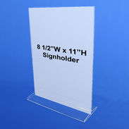 Top Load Sign Holder 8.5"W x 11"H