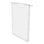Universal Vertical Acrylic Sign Holder - 3 1/2"W x 5 1/2"H