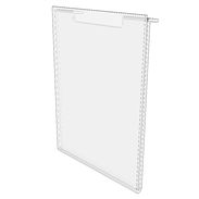 Universal Vertical Acrylic Sign Holder - 5 1/2"W x 7"H