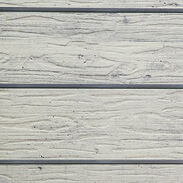 White Wood Formed Concrete Textured Slatwall Panel