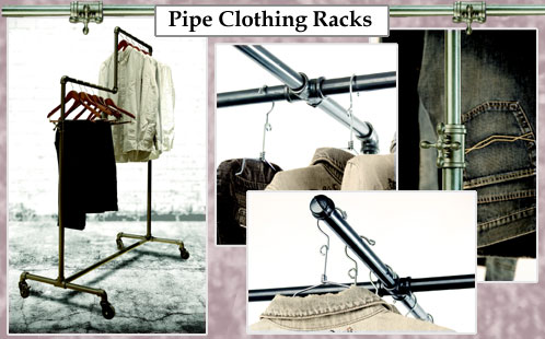 Urban Pipe Clothing Racks