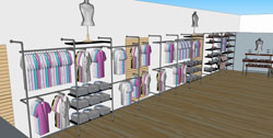 3D Retail Layout