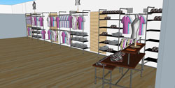 3D Retail Layout